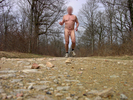 J'aime courir nu dans la nature