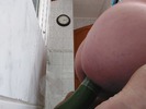 je m'enfile un concombre