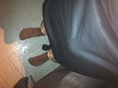 Mes jambes et mes pieds.