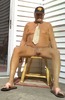 Tanned chubby Daddy NUDEALWAYS gets kinky.