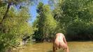 Nu en rivière 
Le bonheur absolu !