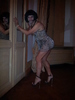 photo en tenue loepard