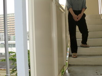 Just before arriving at my home, piss ?