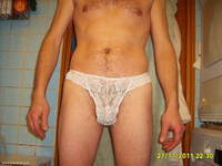 in my wife&#39;s panties