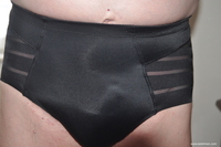 black panties sheath