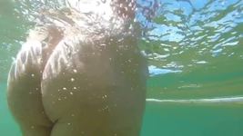 In the water then