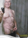 in the bathroom