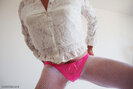 Ce fushia tranche bien sur le blanc