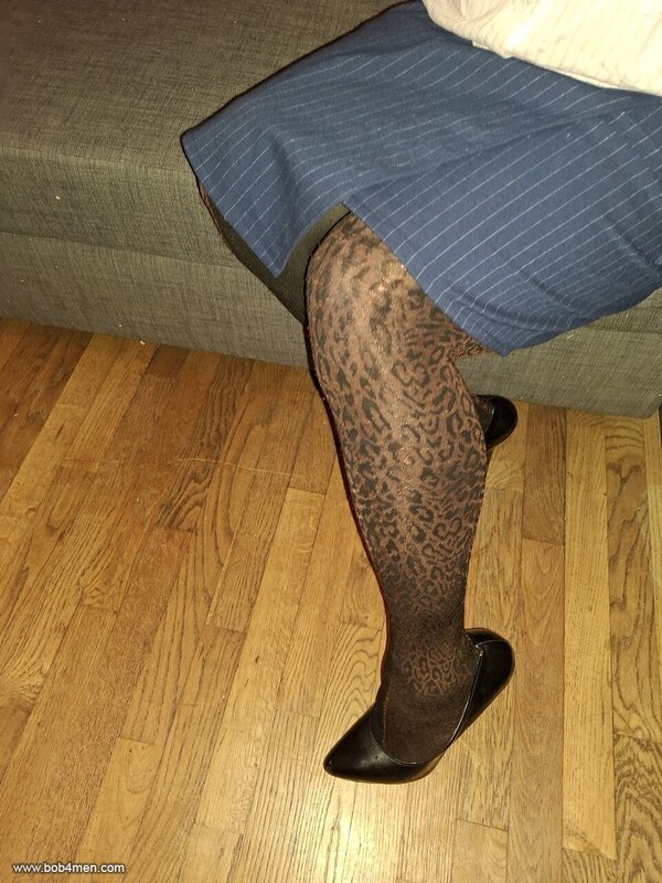Another black high heel