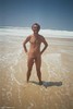 Naked and tanned while on the beach., tout nu et tout bronzé, la bite au vent